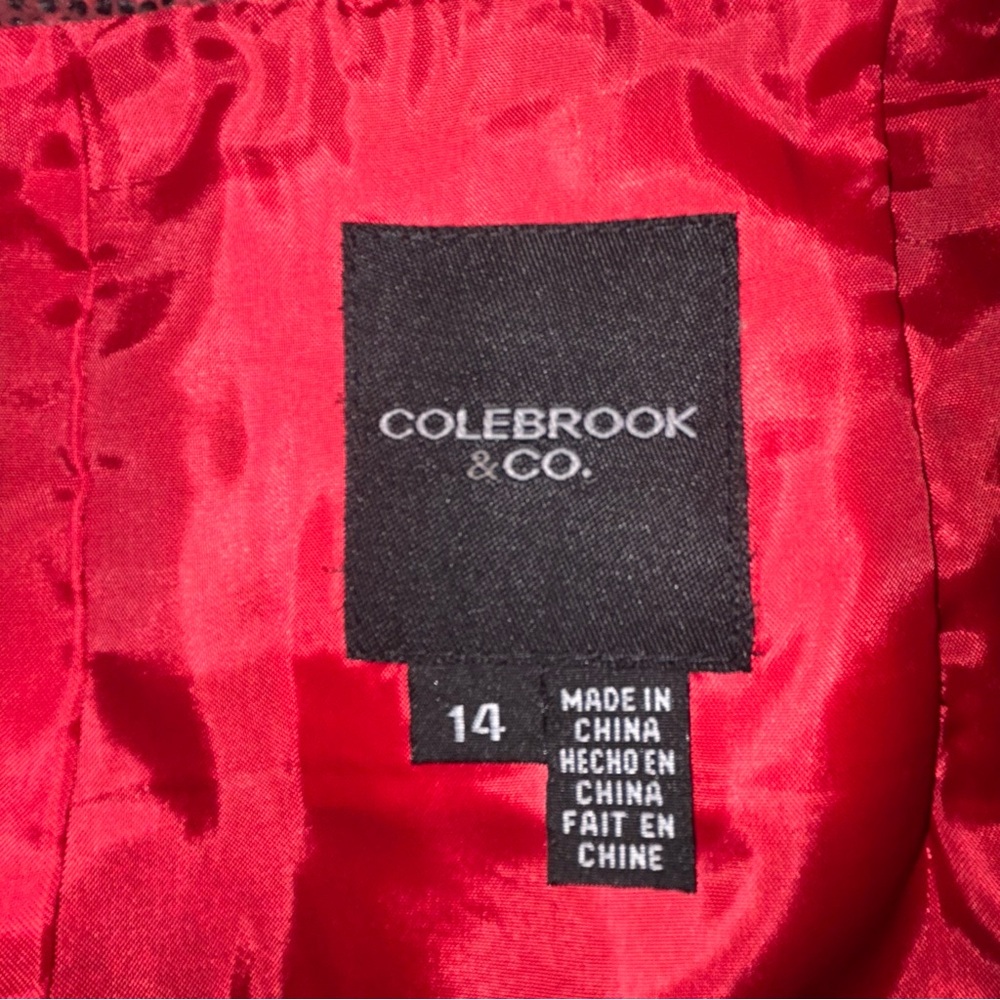 Colebrook & Co. snakeskin print leather‎ pants women’s size 14 - Picture 7 of 8